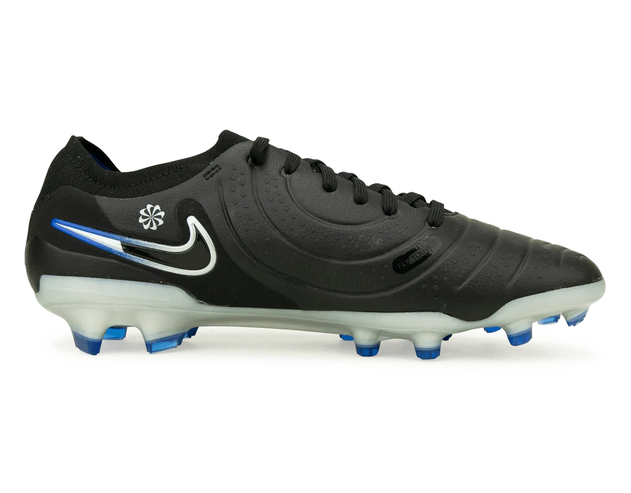 Nike Men's Tiempo Legend 10 Pro FG Black/Chrome/Royal