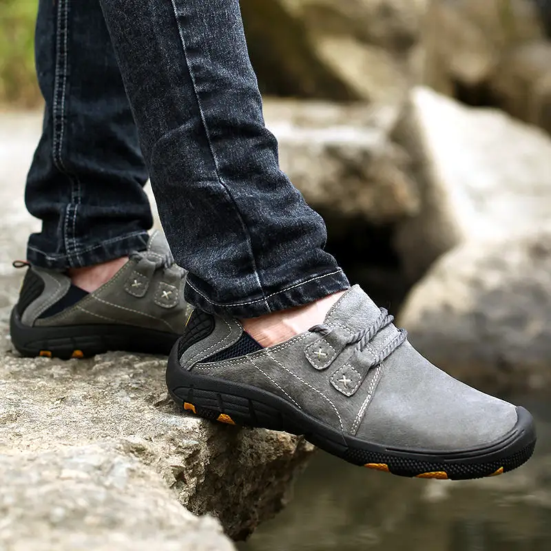 Outdoor Hiking Leather Shoes