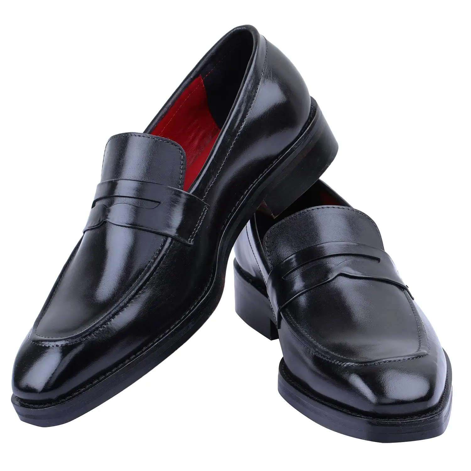 Penny Loafers - Dark Black