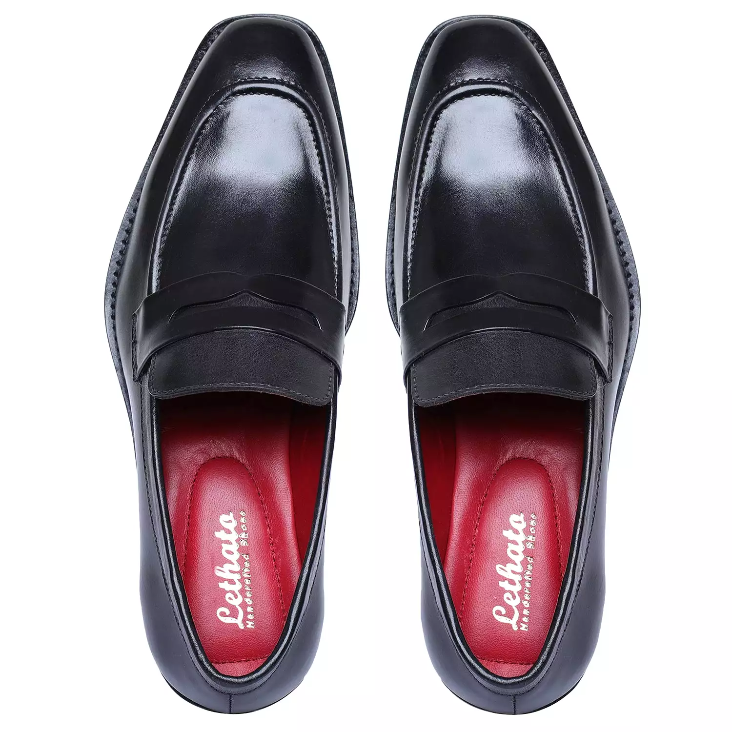 Penny Loafers - Dark Black