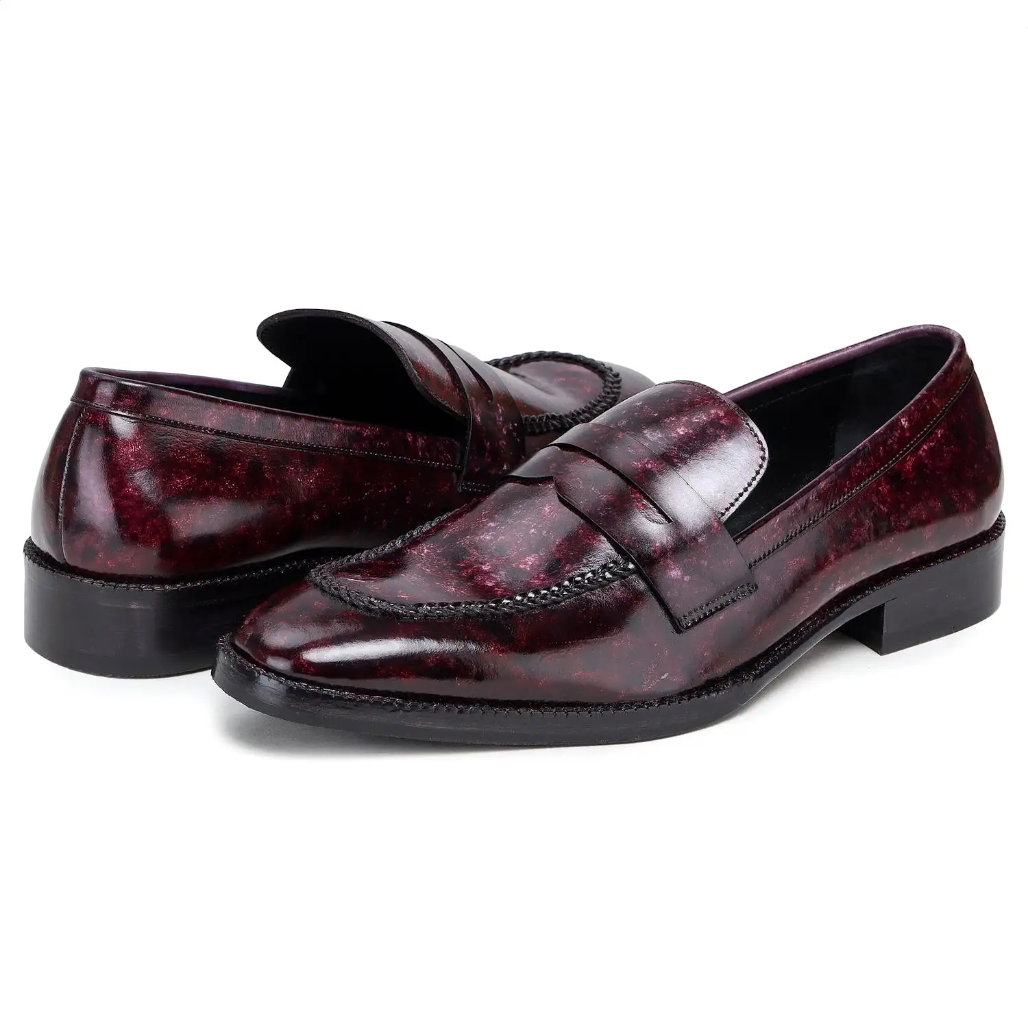 Penny Loafers - Purple