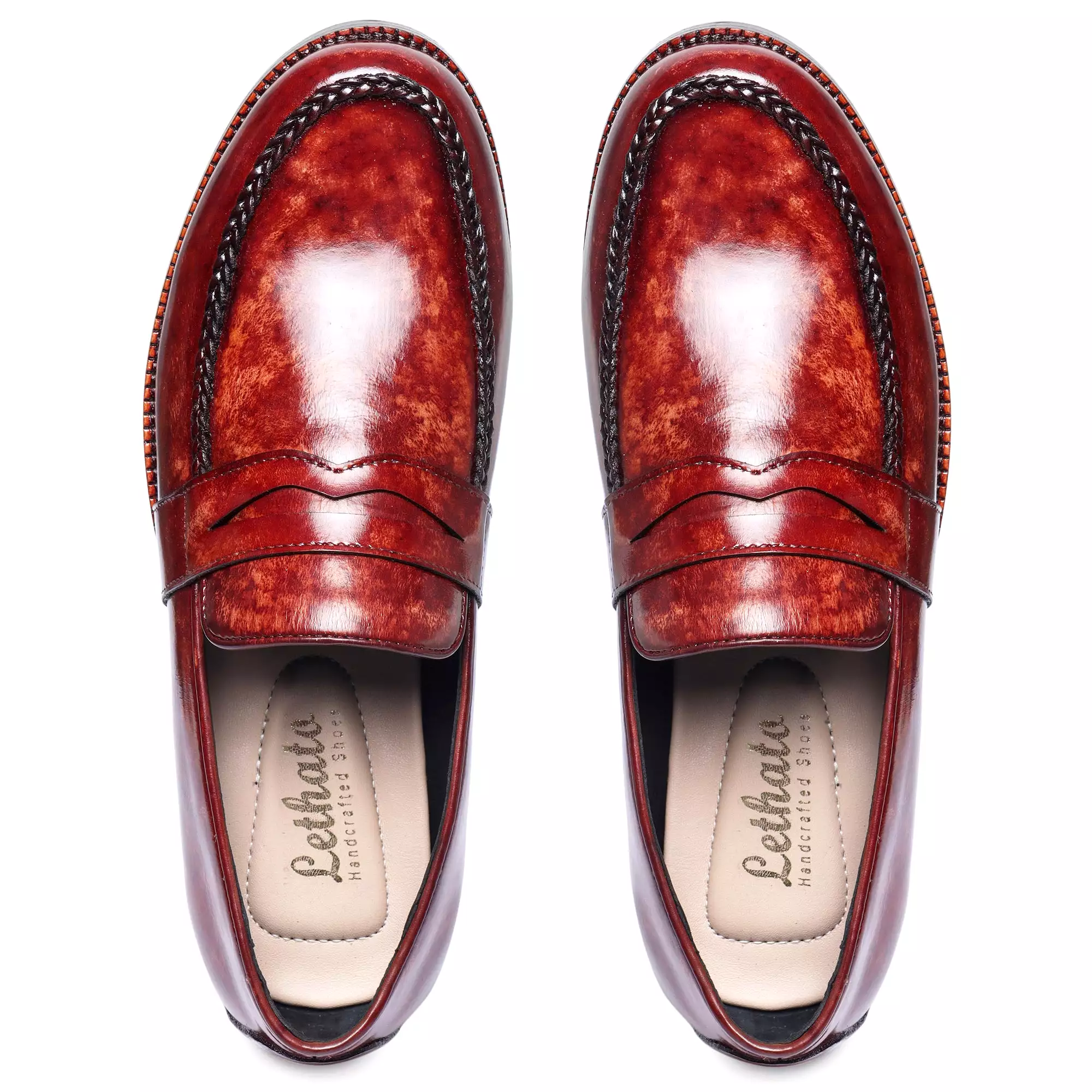 Penny Loafers - Reddish Brown