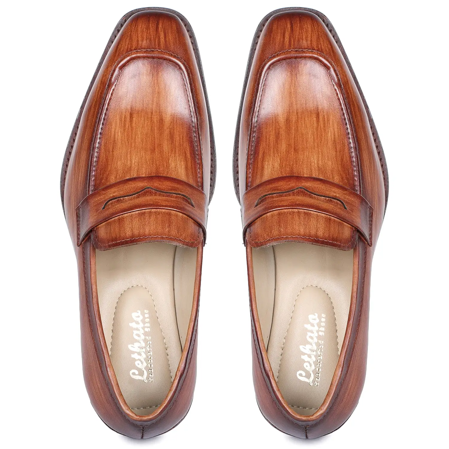 Penny Loafers - Tan