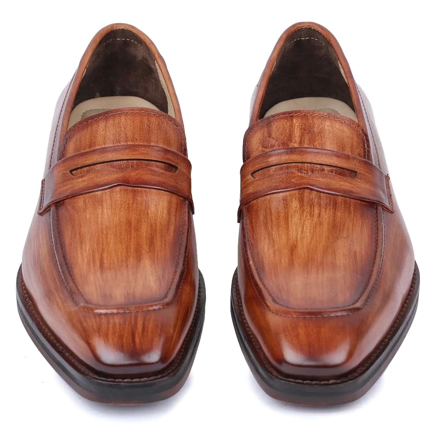 Penny Loafers - Tan