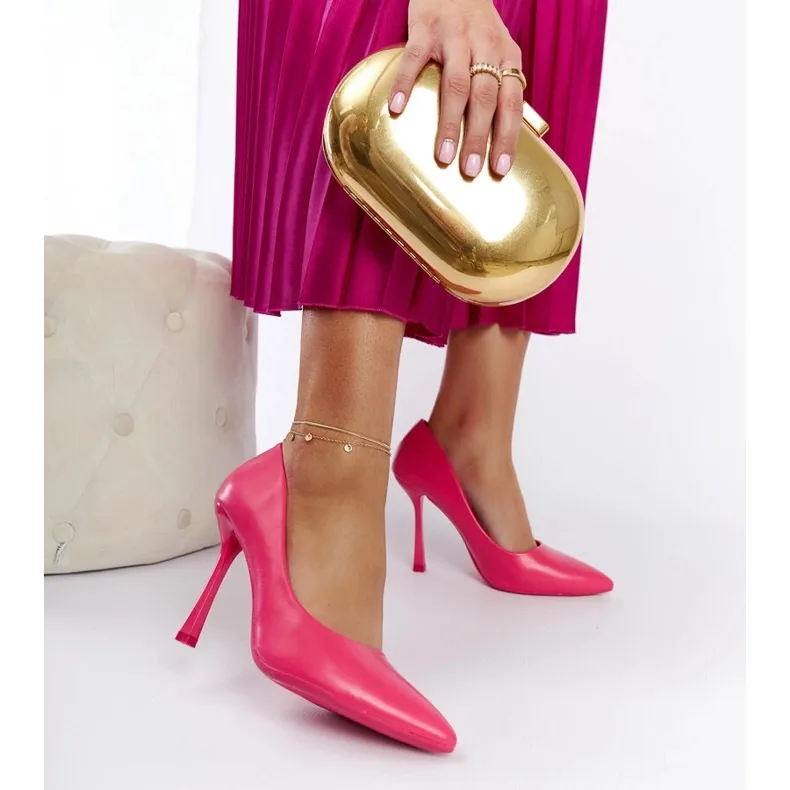 Pink Rodney high heels