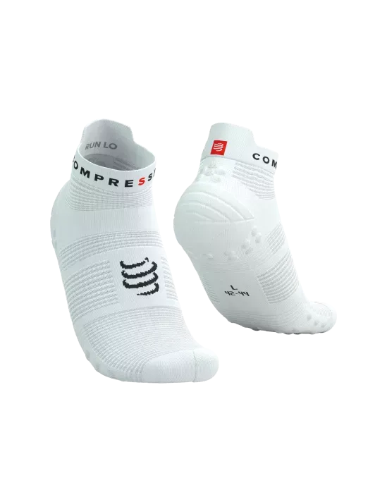 Pro Racing Socks RUN LOW v4.0 White/ Black