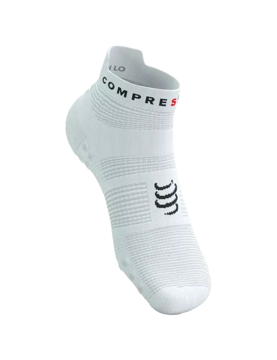 Pro Racing Socks RUN LOW v4.0 White/ Black