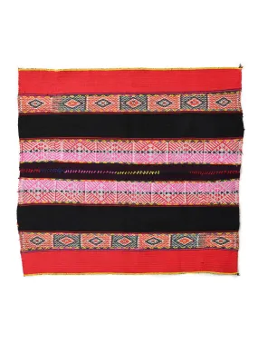 Q'ero Andean Lliklla Mestana Cloth - Inti/Chili