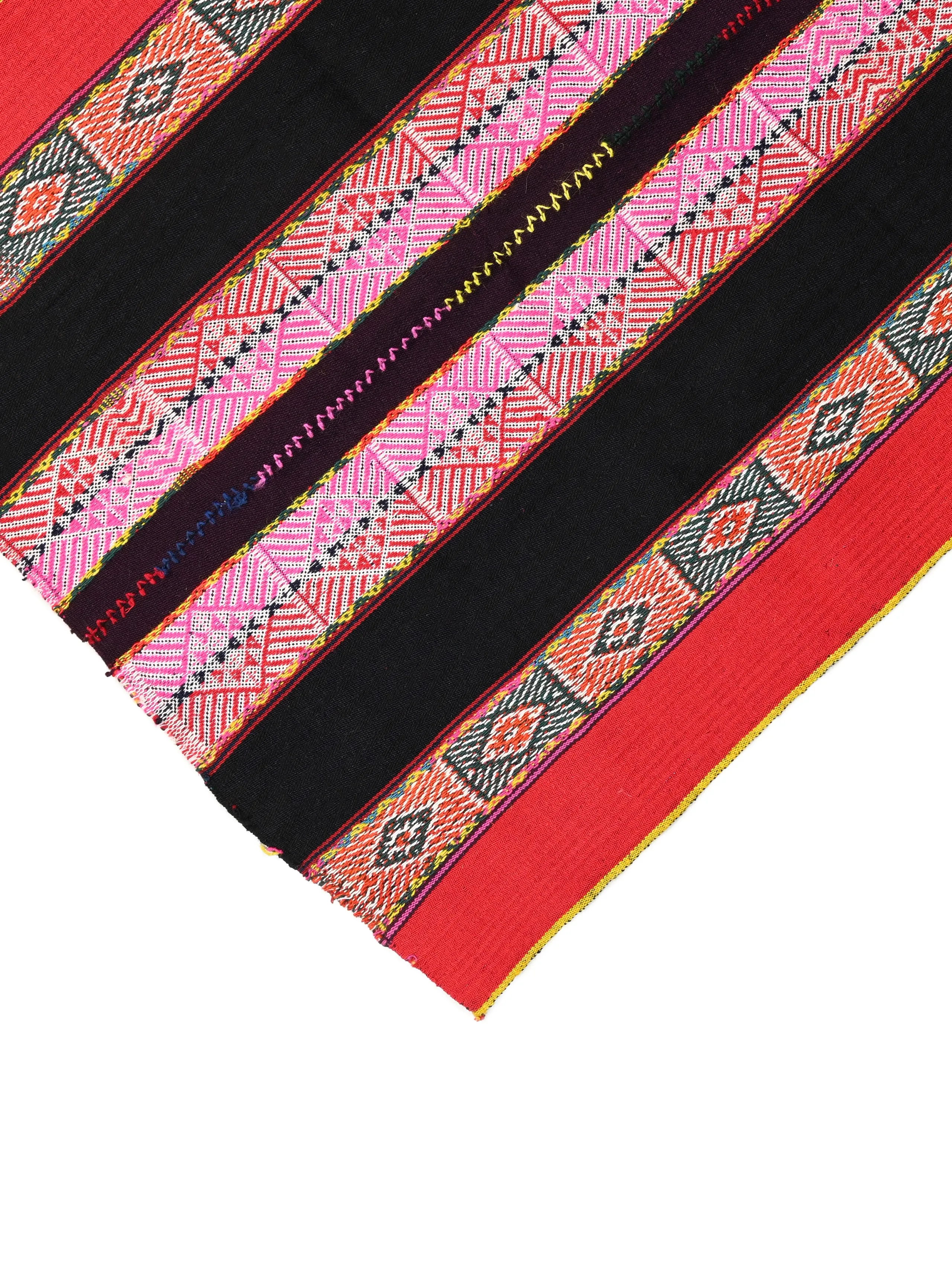 Q'ero Andean Lliklla Mestana Cloth - Inti/Chili