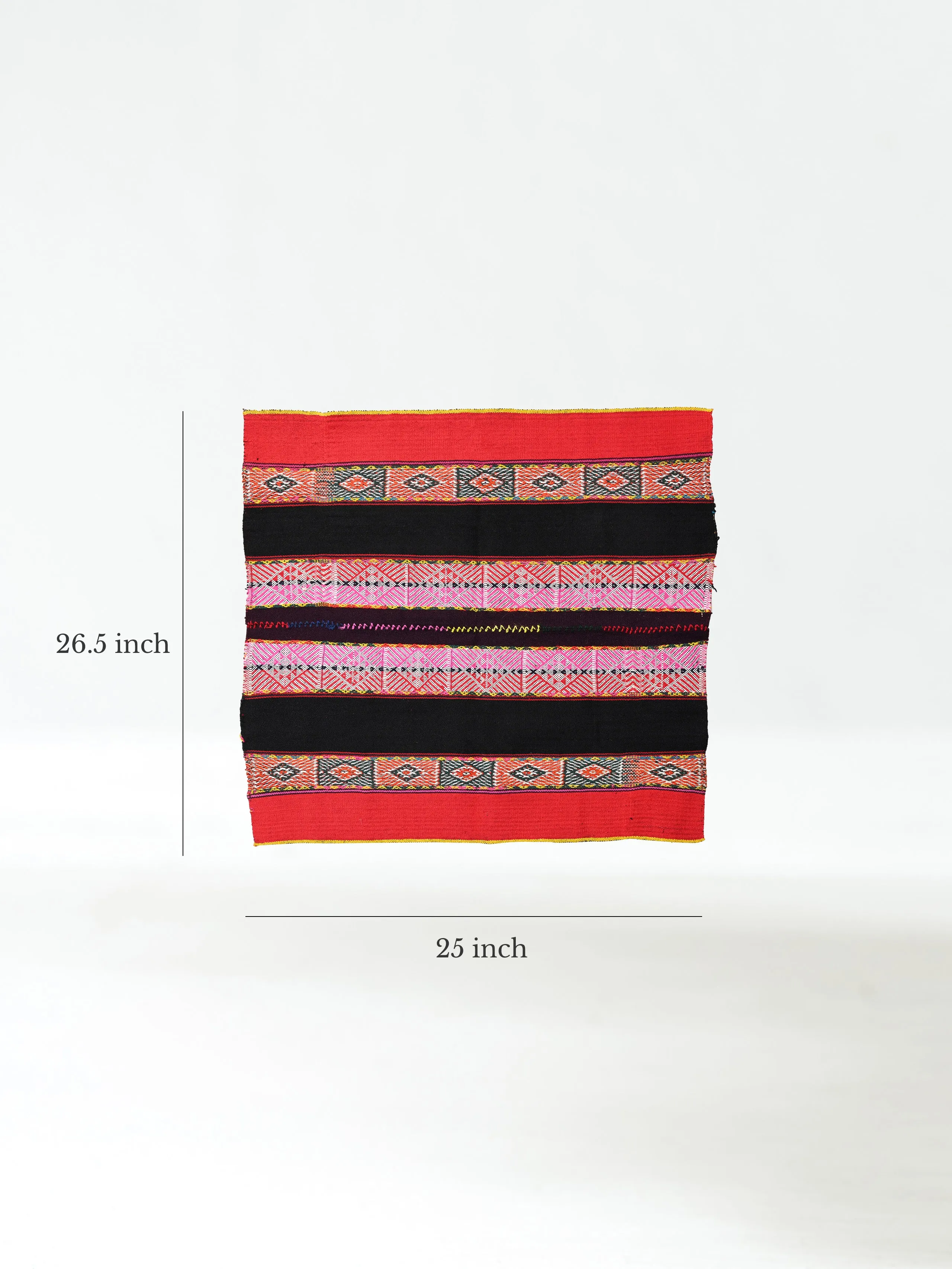 Q'ero Andean Lliklla Mestana Cloth - Inti/Chili