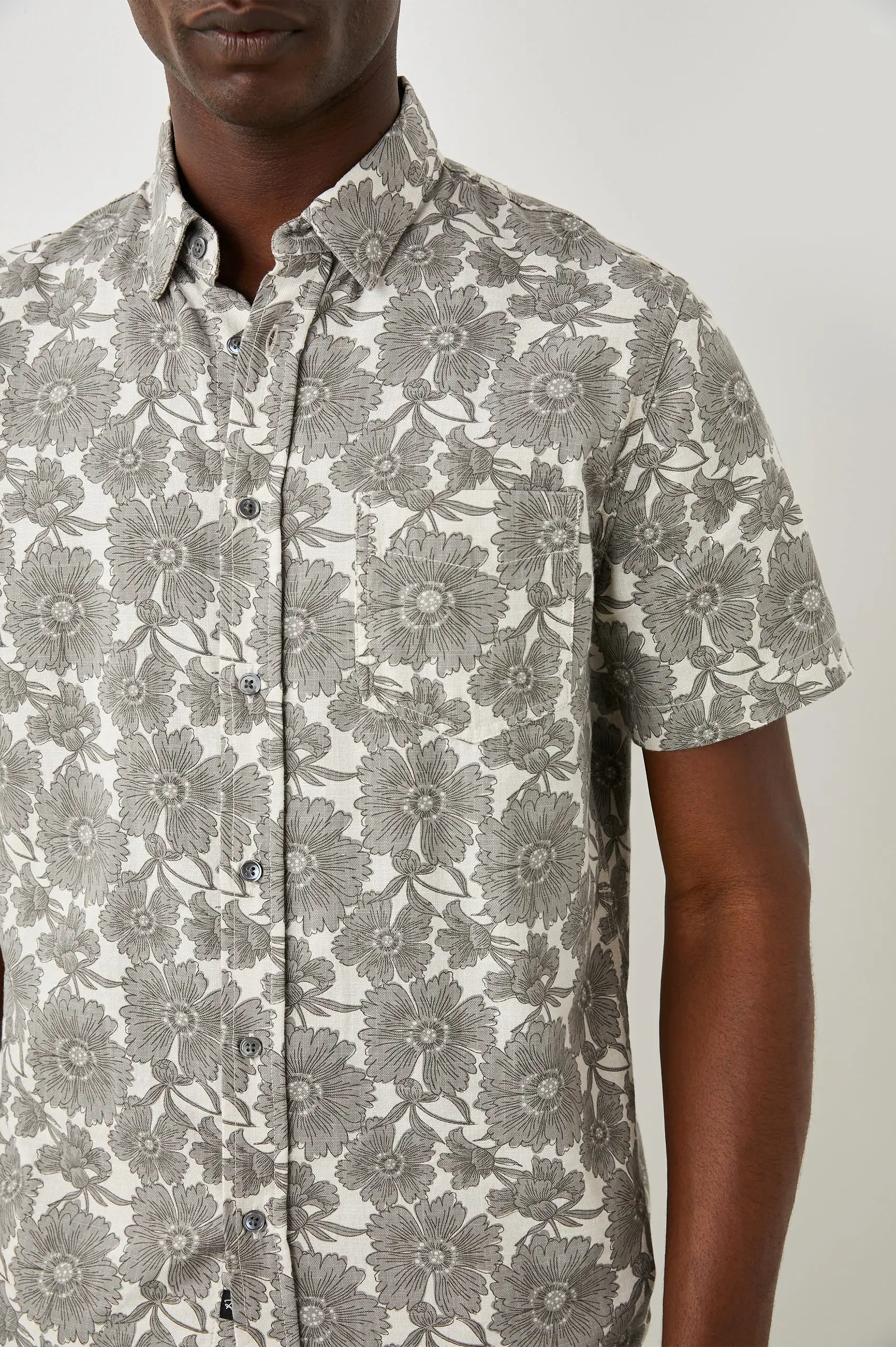 Rails Fairfax Shirt Dappled Petal Monochrome*