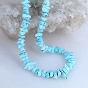 Rare LONE MOUNTAIN TURQUOISE Beads 7-9mm 10.5 Strand