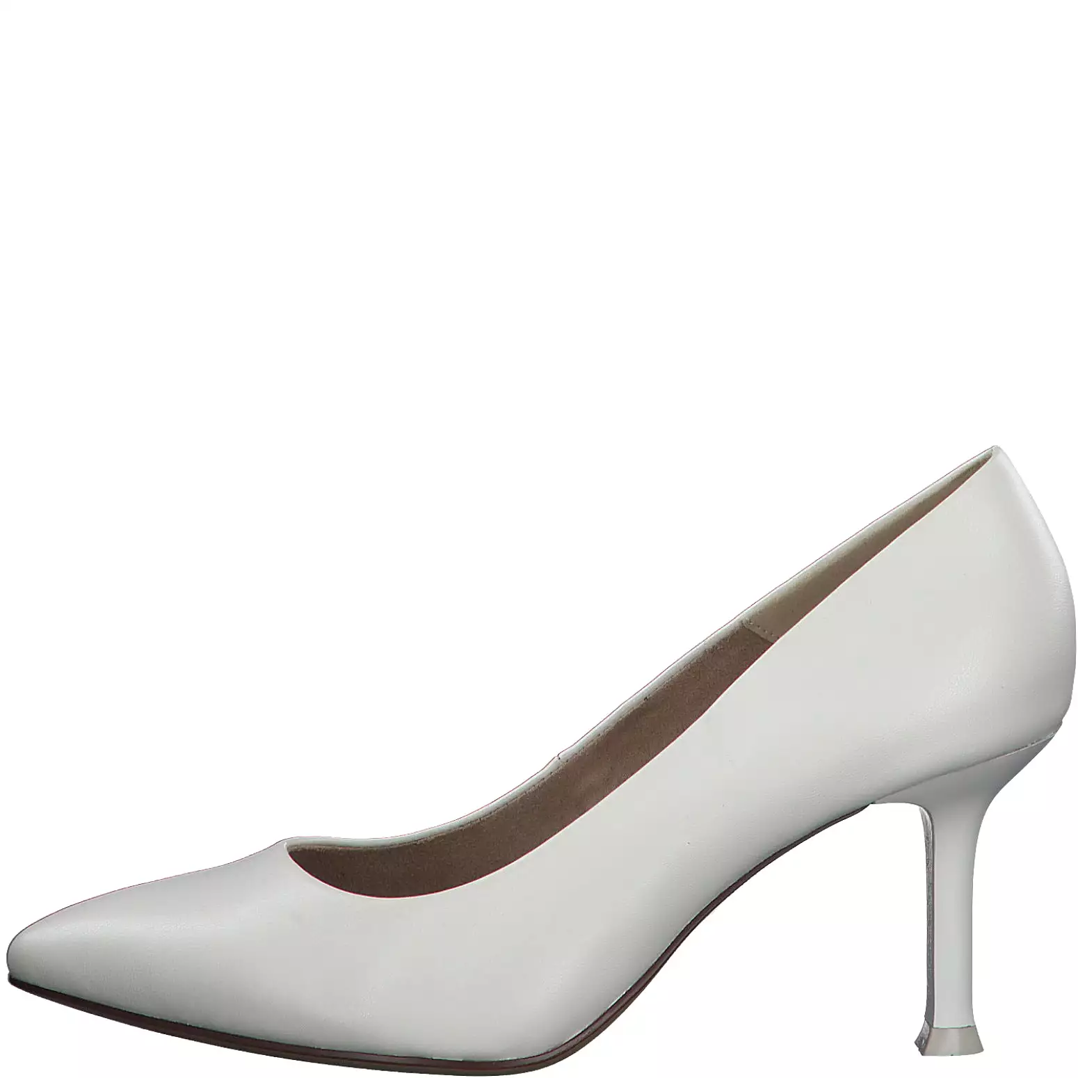 S OLIVER Cream Heeled Shoe