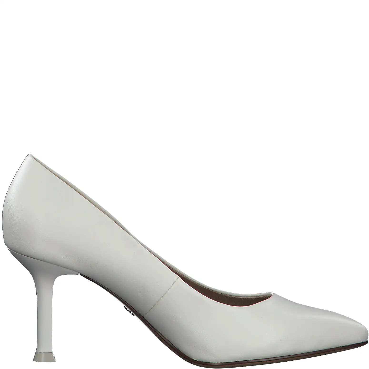 S OLIVER Cream Heeled Shoe