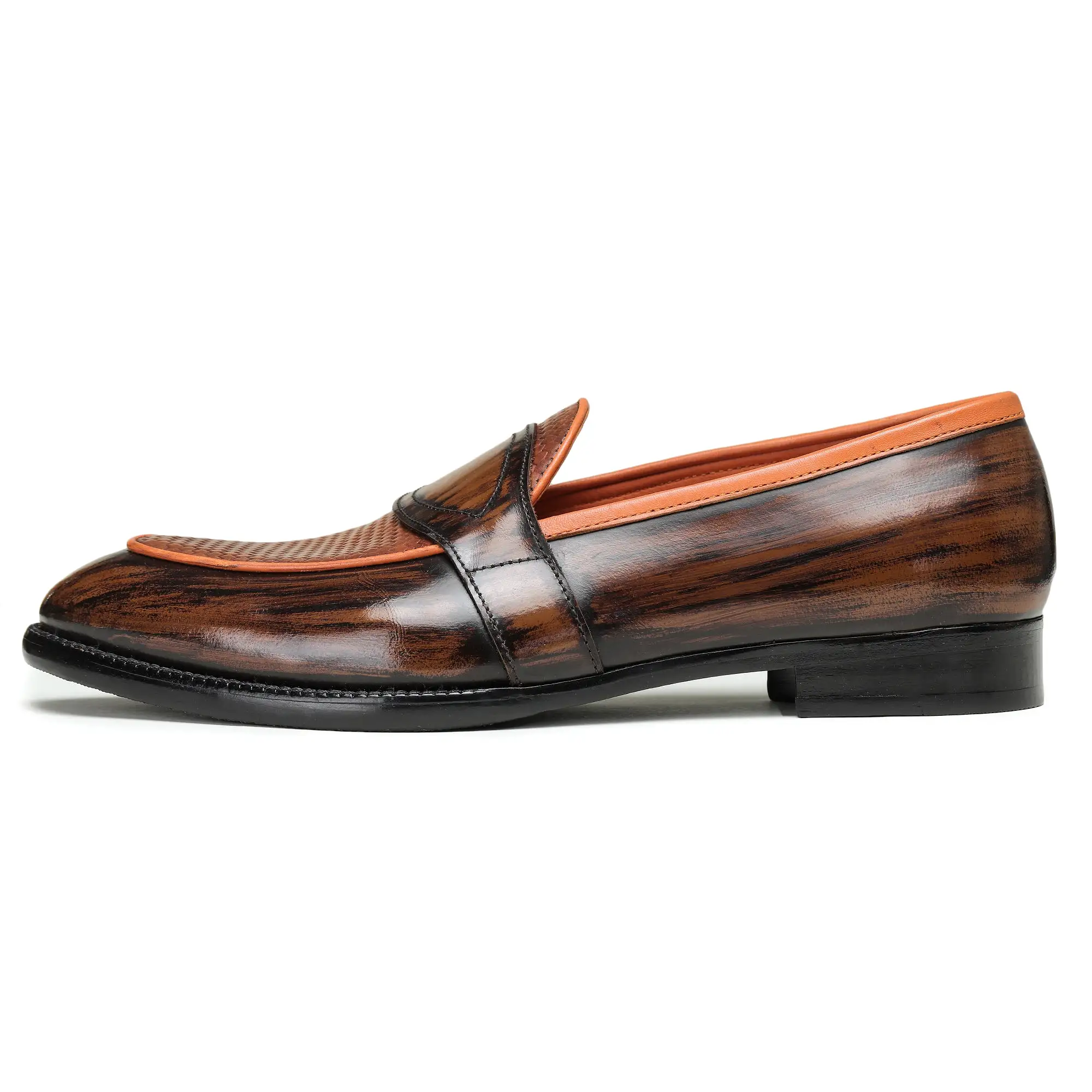 Saddle Loafers - Brown