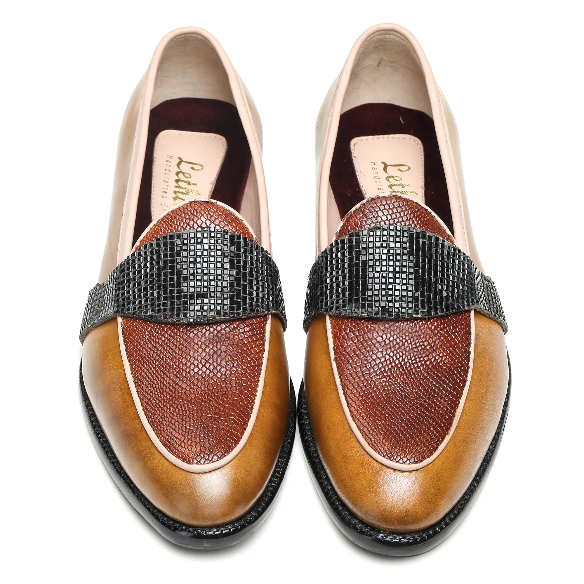 Saddle Loafers - Tan