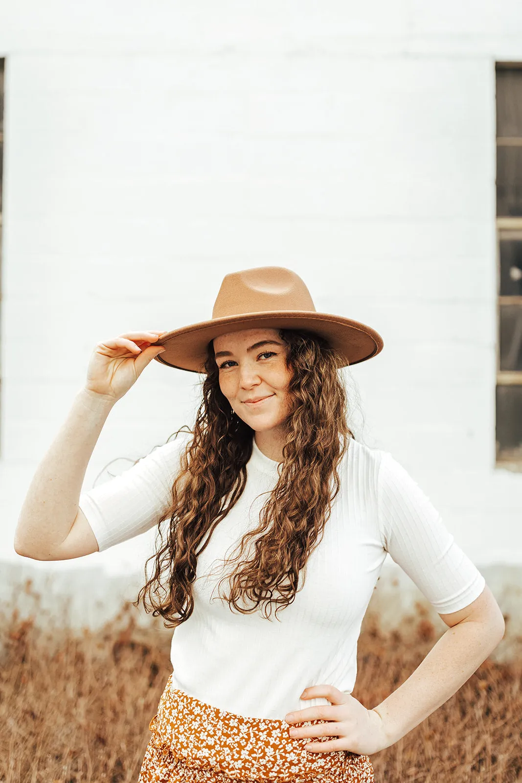 Sarah Wide Brim Hat