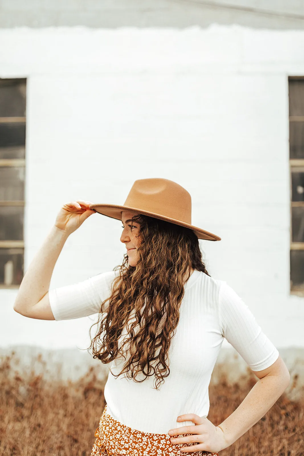 Sarah Wide Brim Hat