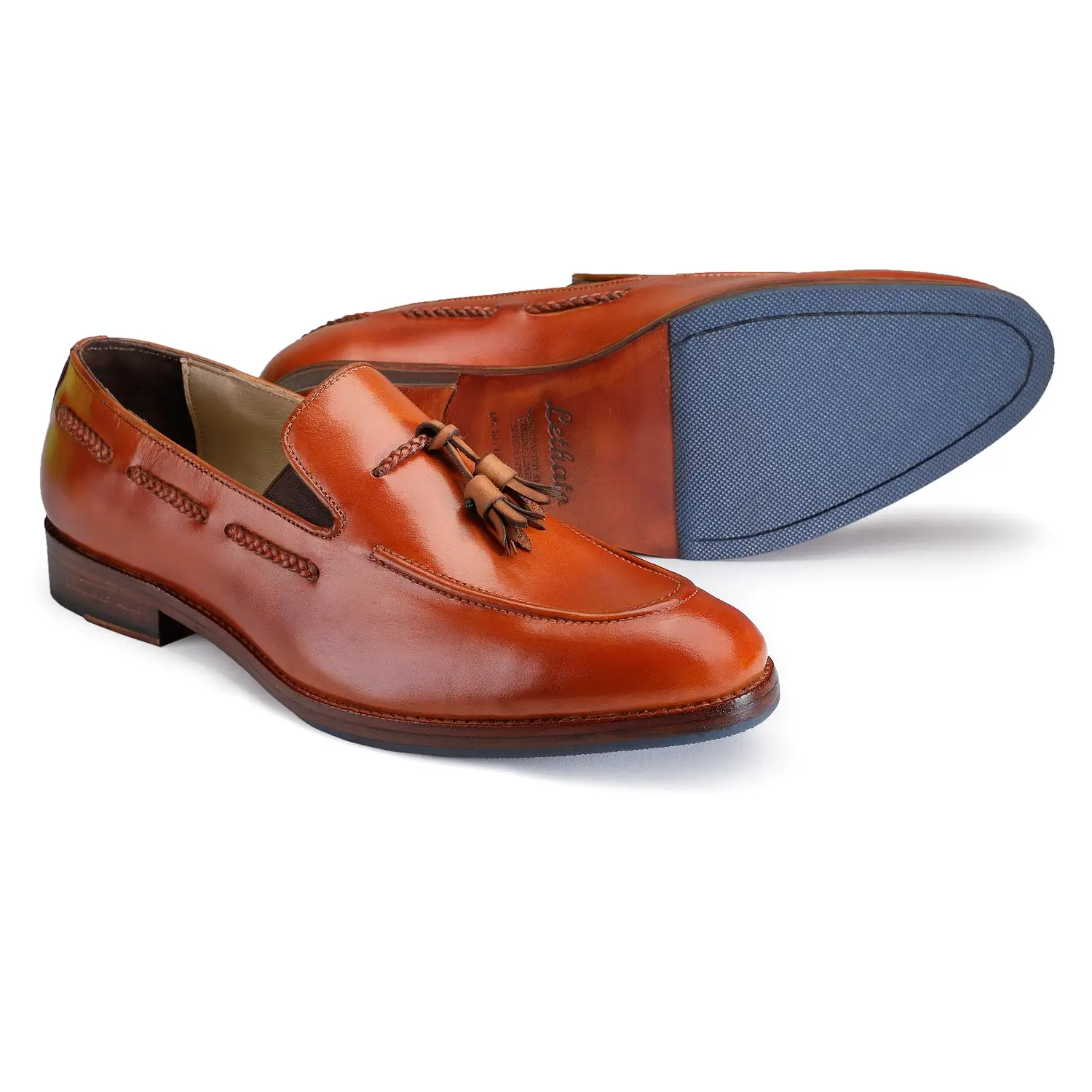 Tassel Loafers - Tan