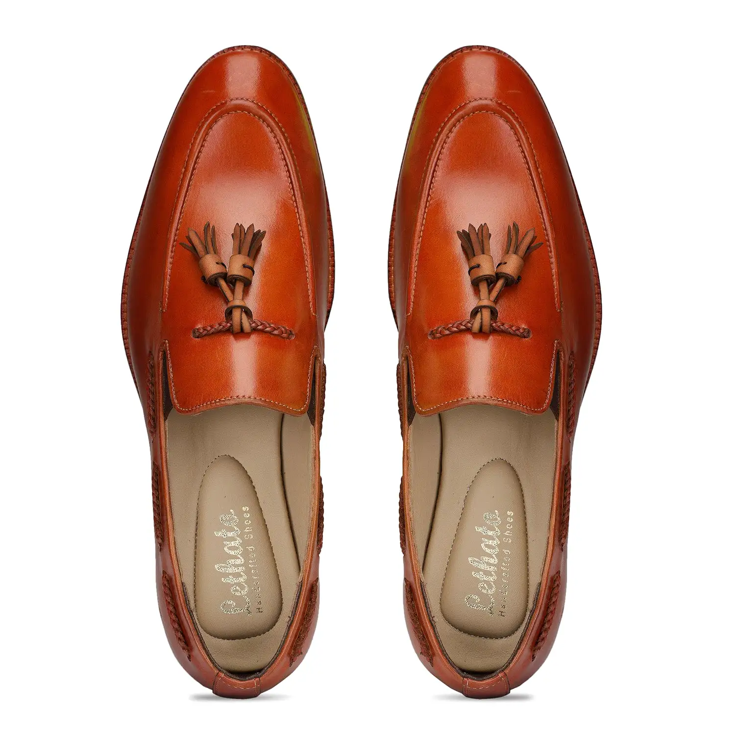 Tassel Loafers - Tan