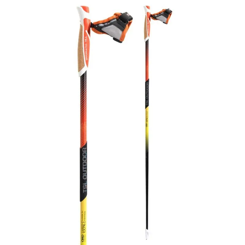 TSL Outdoor  Addict Trail Carbon 1 Grip Cork Spike - Bastoncini trail running