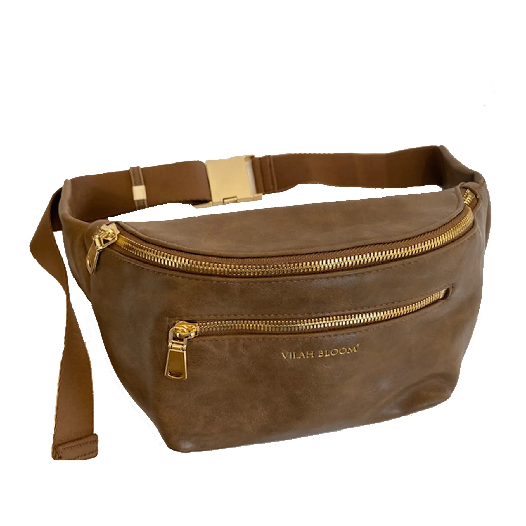 Vegan Fanny Pack- Tawny Brown