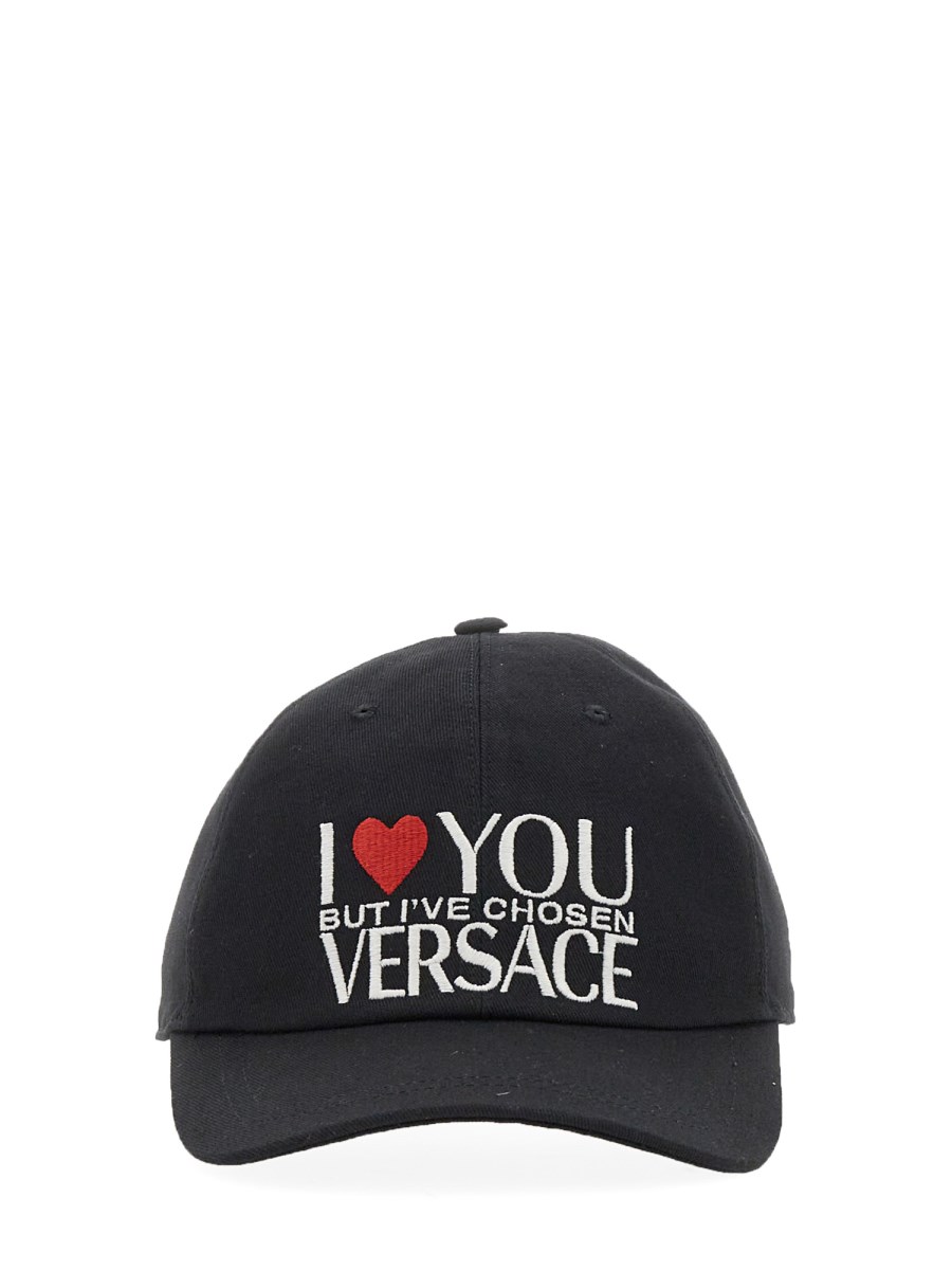 VERSACE    BASEBALL HAT WITH LOGO