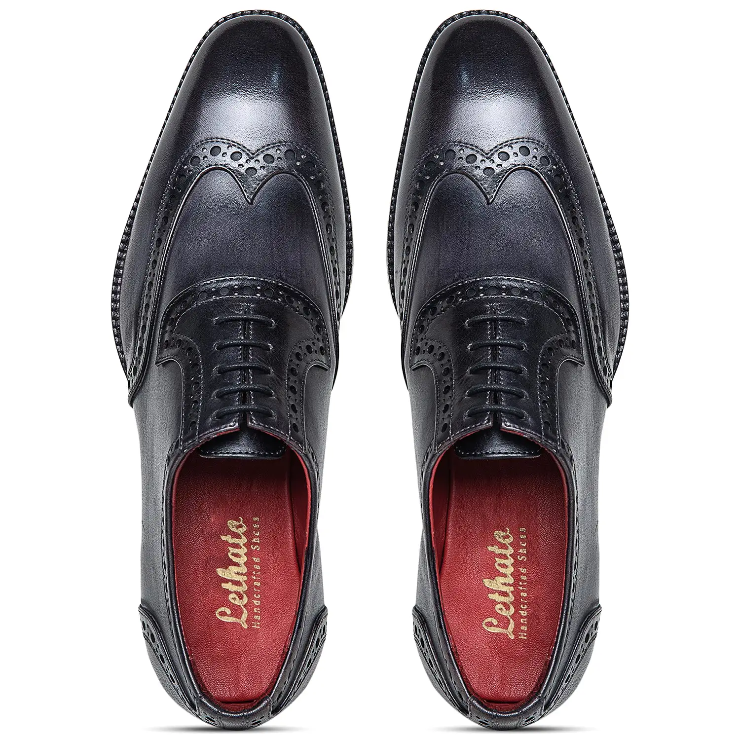 Wingtip Brogue Oxford- Grey